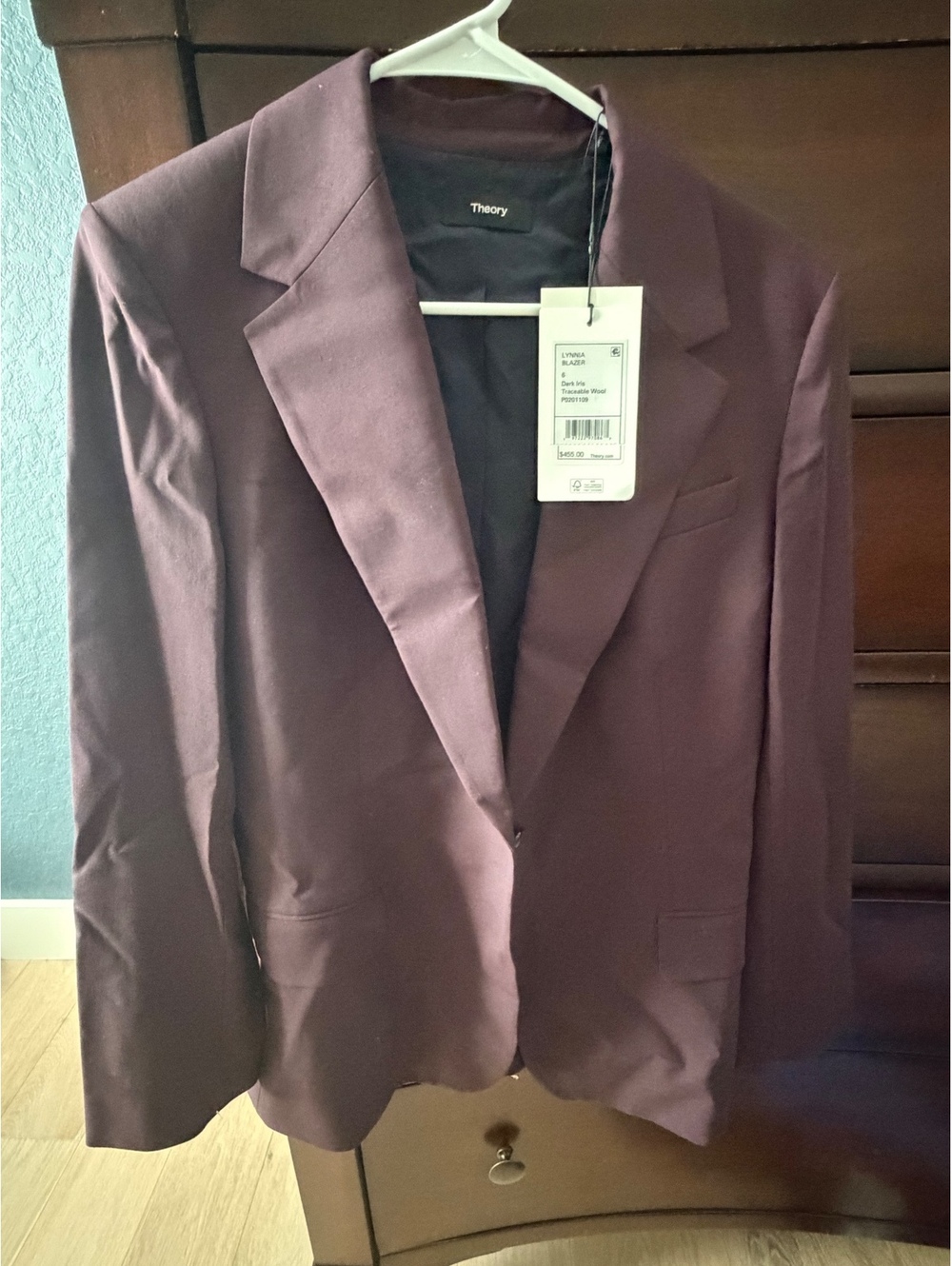 Theory NWT Lynnia blazer size 6